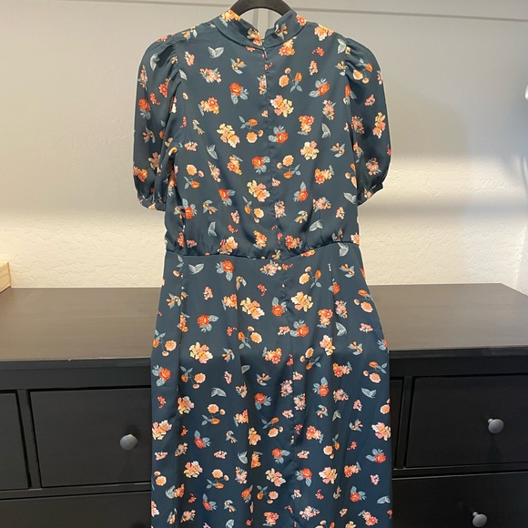 Ann Taylor Floral Blouson Dress - Picture 3 of 6